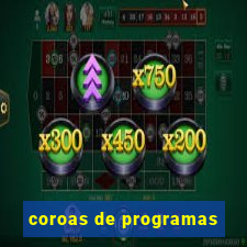 coroas de programas